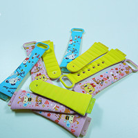 兒(ér)童表(biǎo)帶,矽膠表帶,卡通手表帶 兒童表帶,矽膠表(biǎo)帶,卡通手表帶